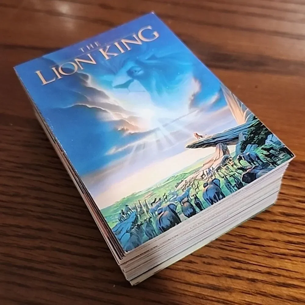 1994 SKYBOX LION KING SERIES 1 ONE 90-CARD BASE SET NM/MINT